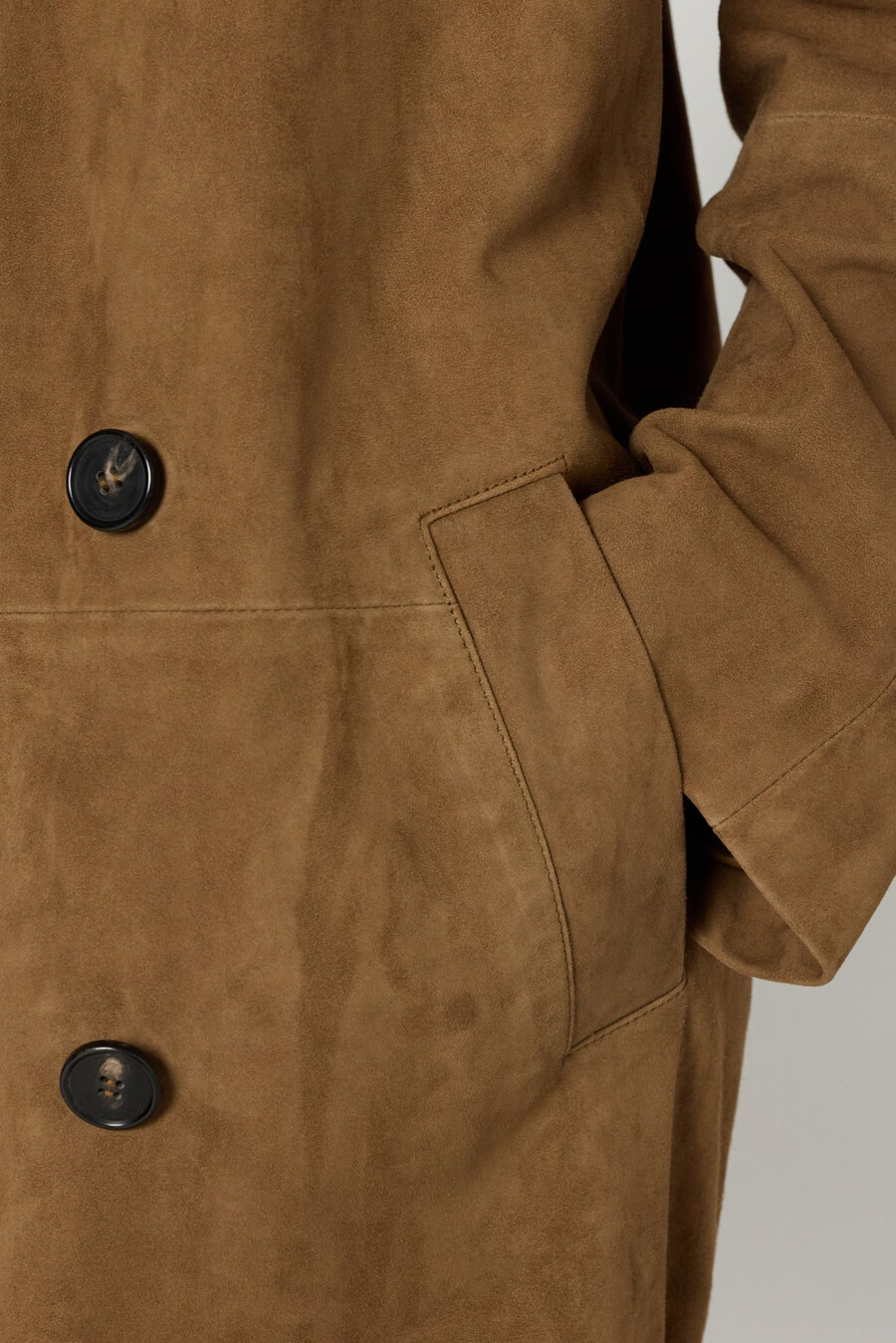 manteau en daim - manon