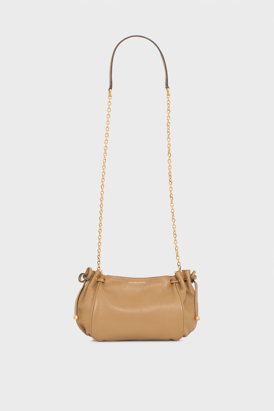 sac bandoulière en cuir grainé - le mini 24
