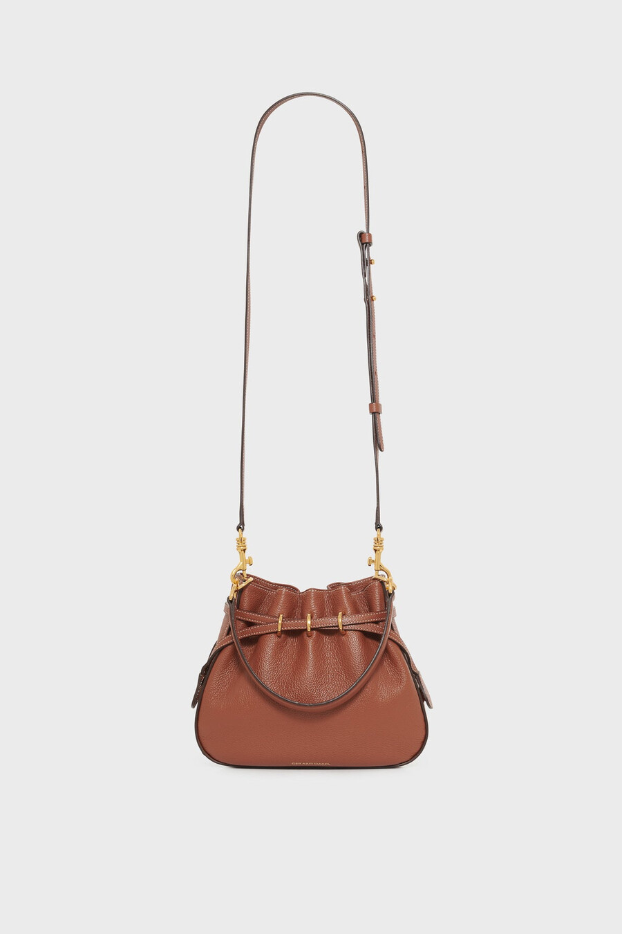 sac en cuir grainé - le mini romy