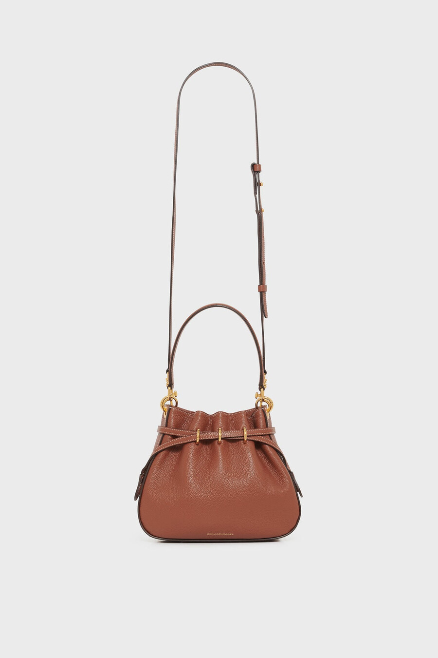 sac en cuir grainé - le mini romy
