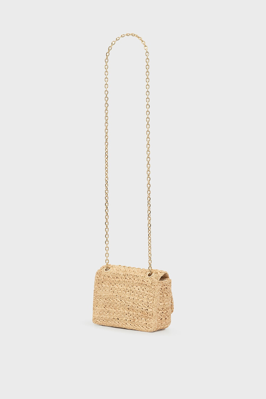 mini sac en raphia - le mini fanny