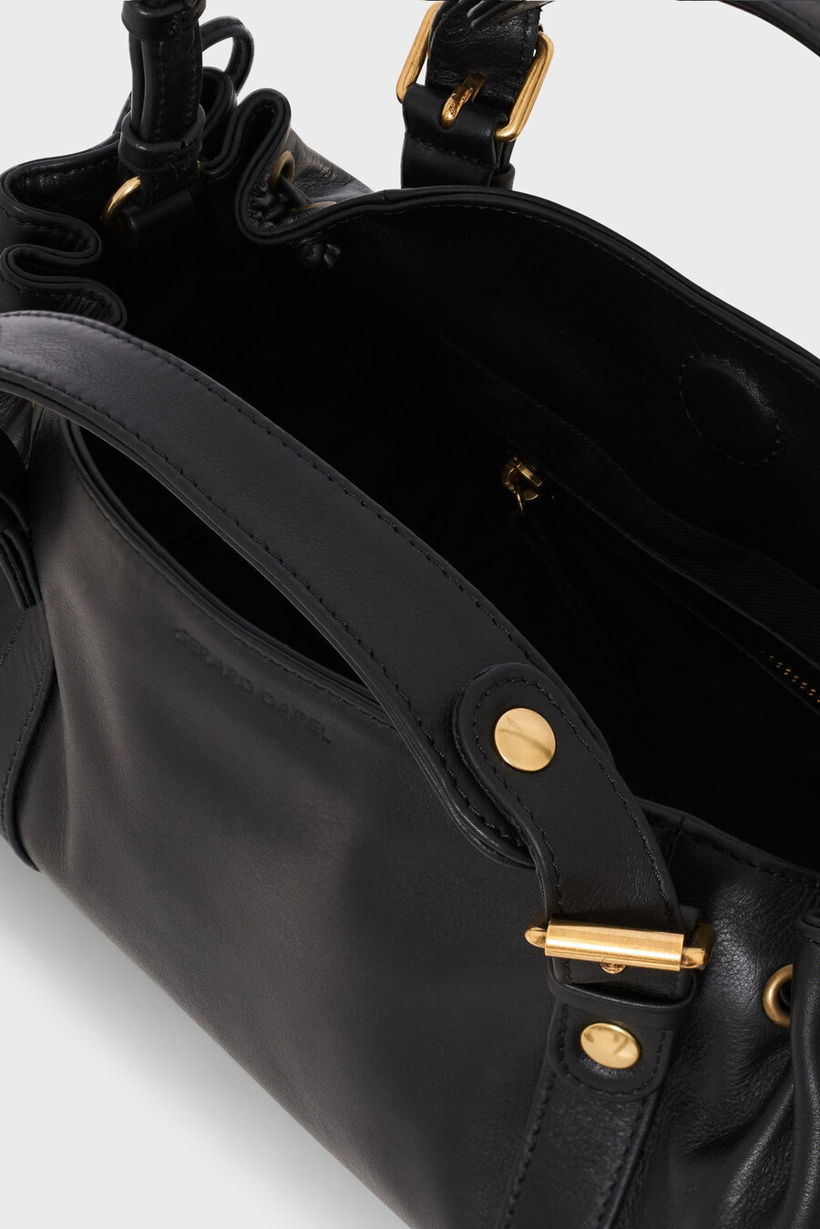 mini sac à main en cuir - 12h