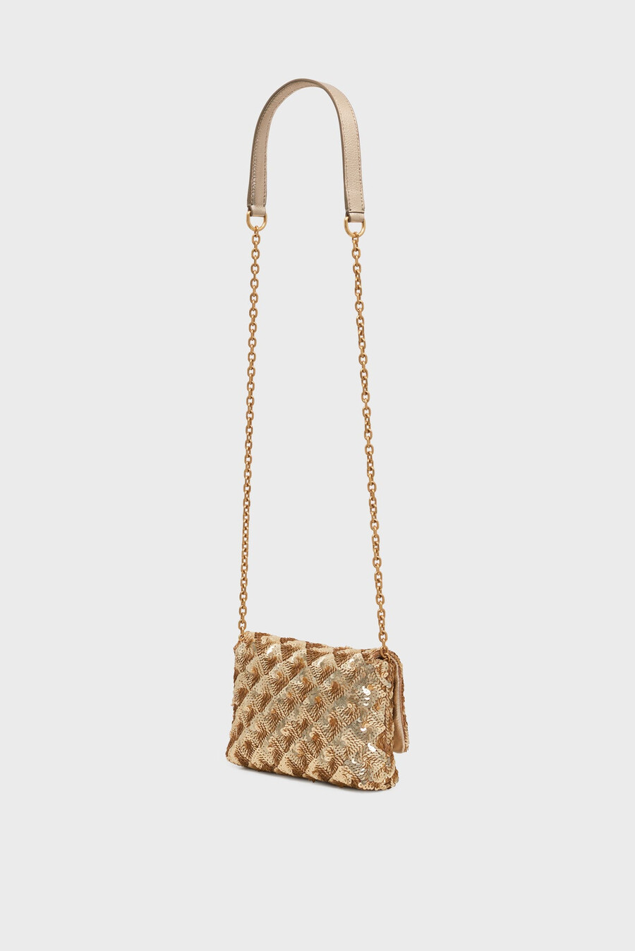 mini sac bandoulière à paillettes - le mini fanny