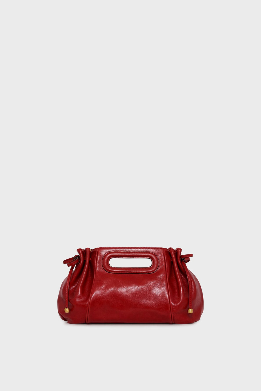 sac à main en cuir effet froissé - mini dany