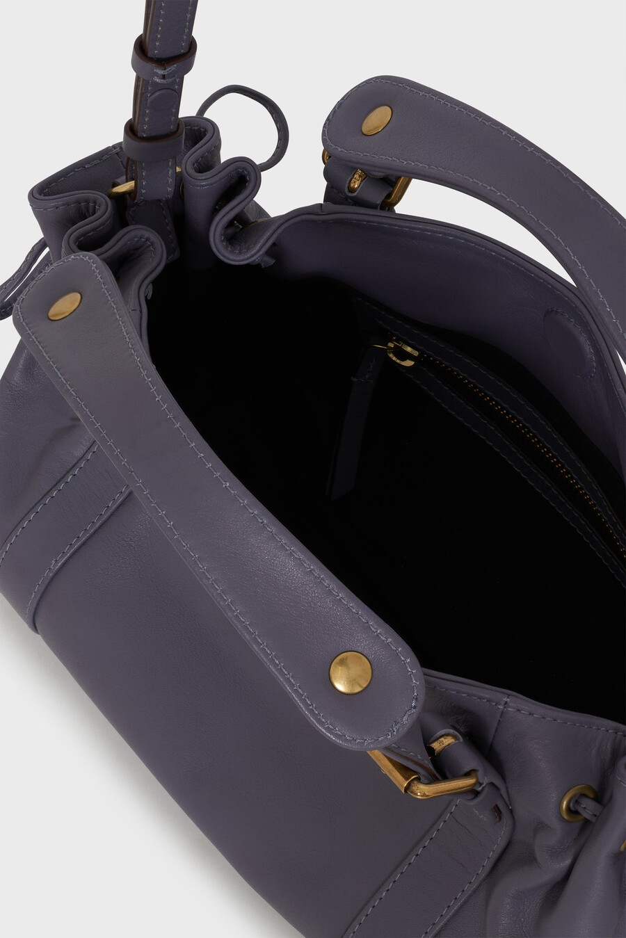 mini sac à main en cuir - 12h