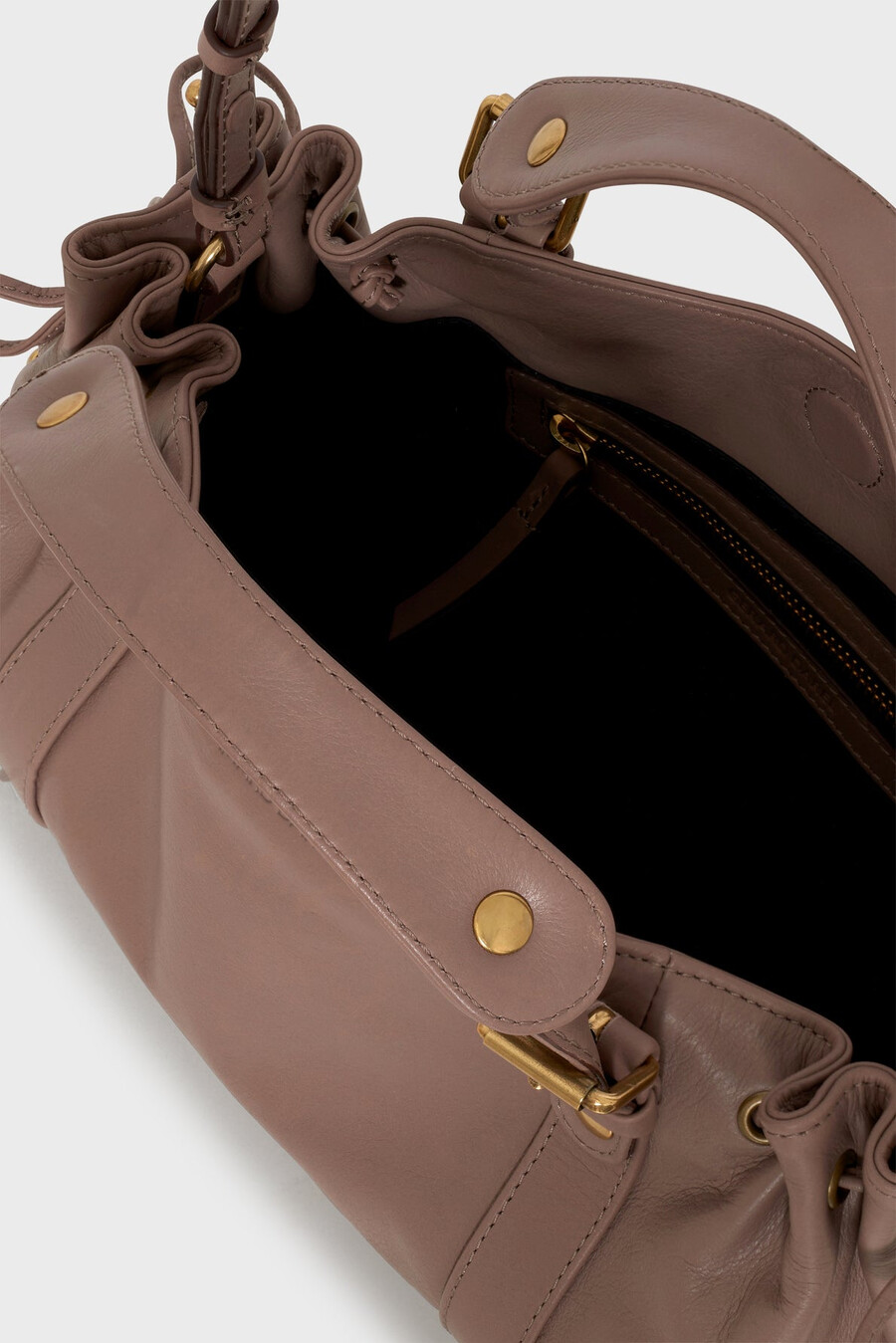 mini sac à main en cuir - 12h