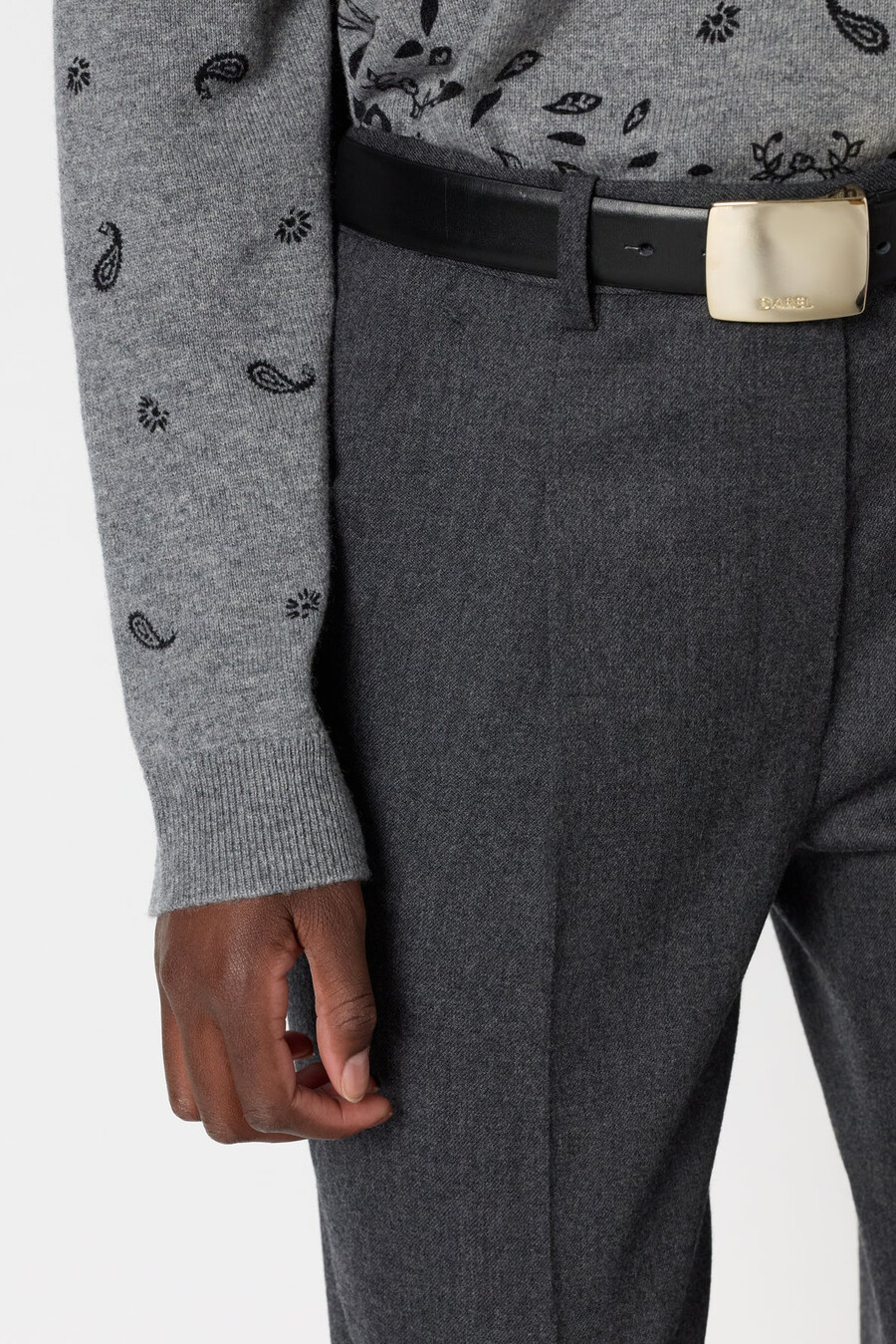 pantalon de tailleur évasé - celina