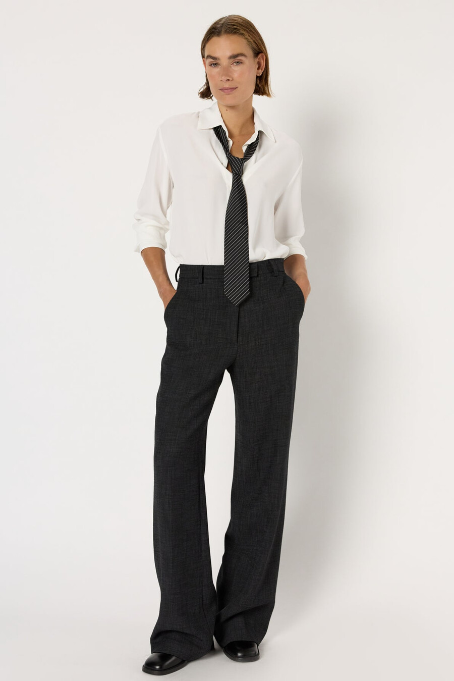 pantalon de costume évasé - cherie