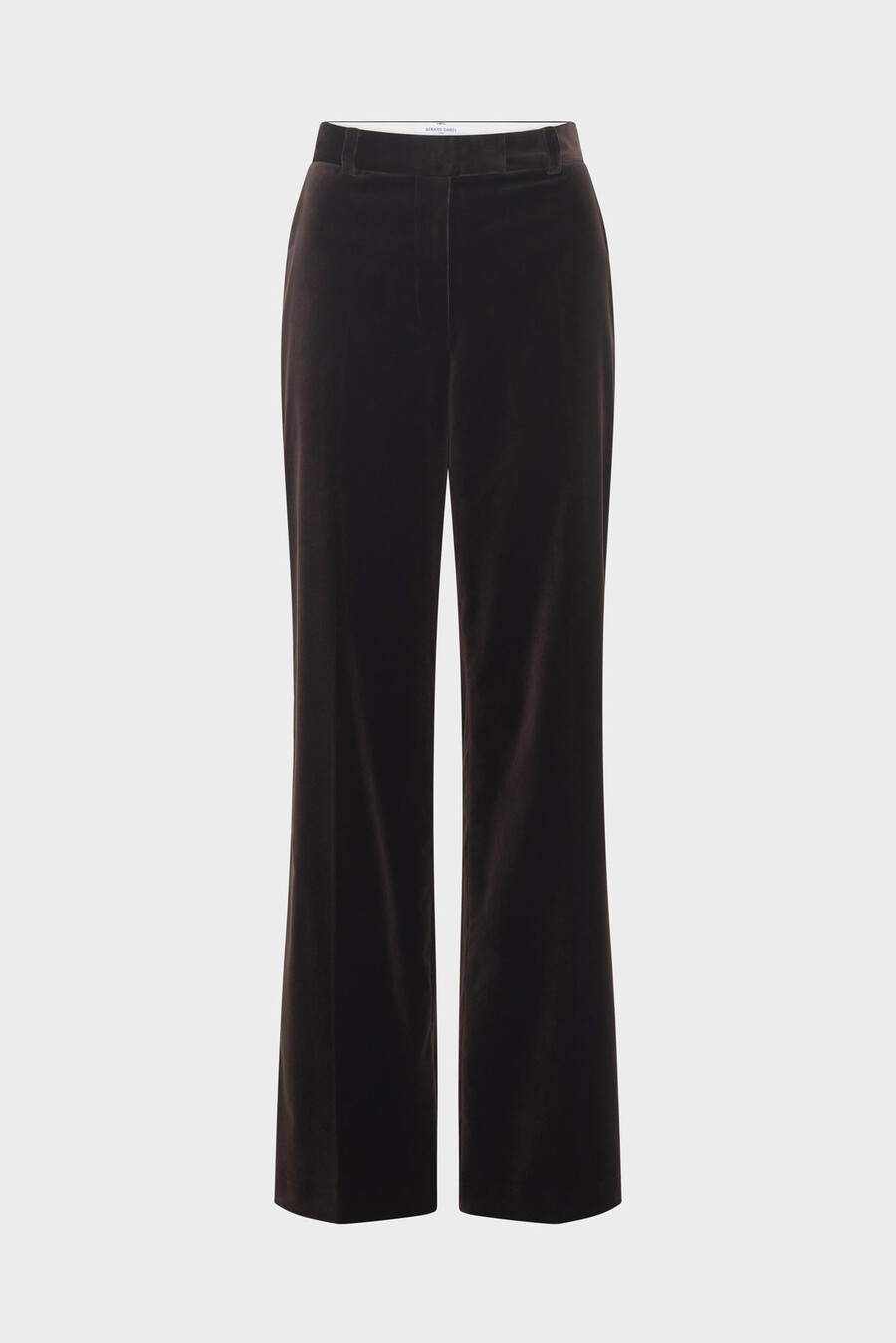 pantalon large en velours - clotilde