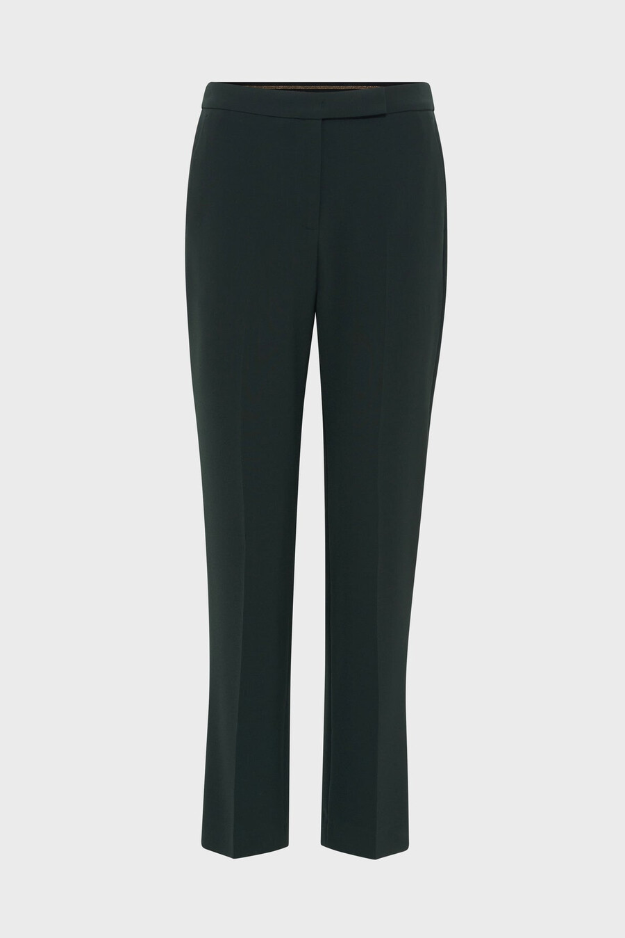 pantalon droit à taille élastiquée - cora