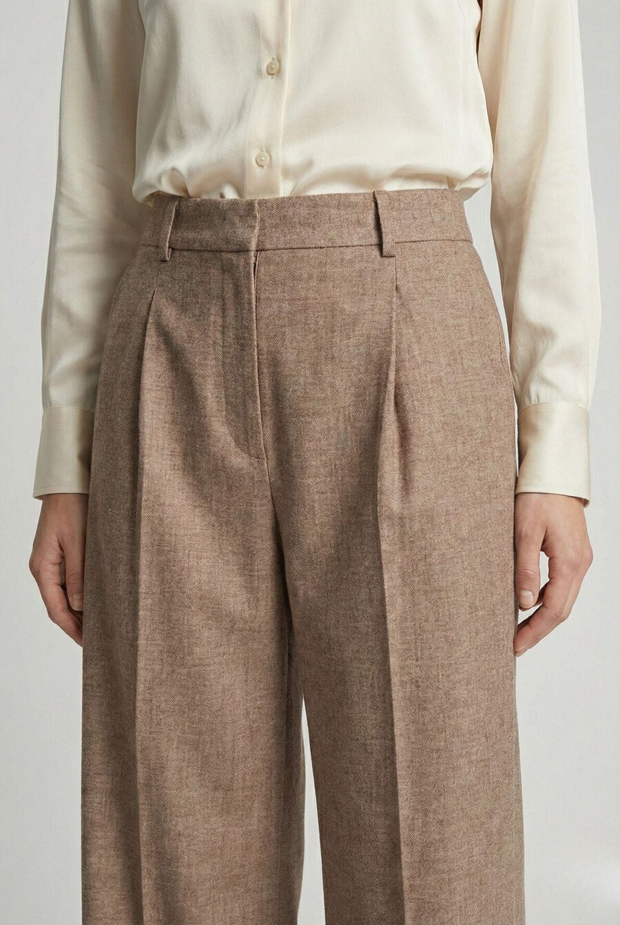 pantalon à larges rayures - coline