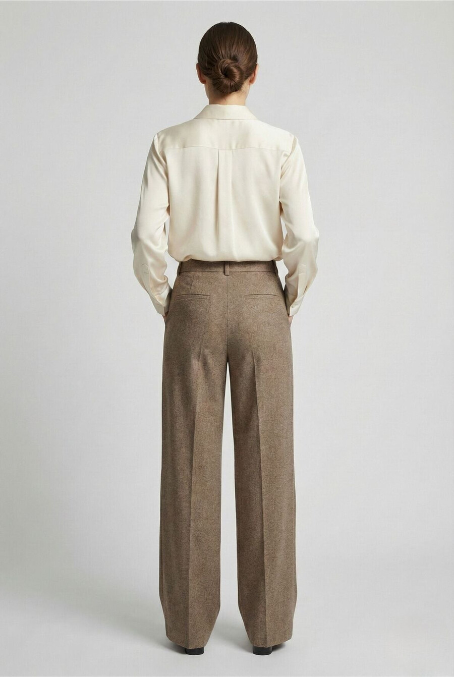 pantalon à larges rayures - coline