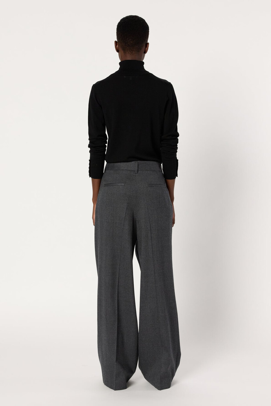 pantalon large uni - cyrielle