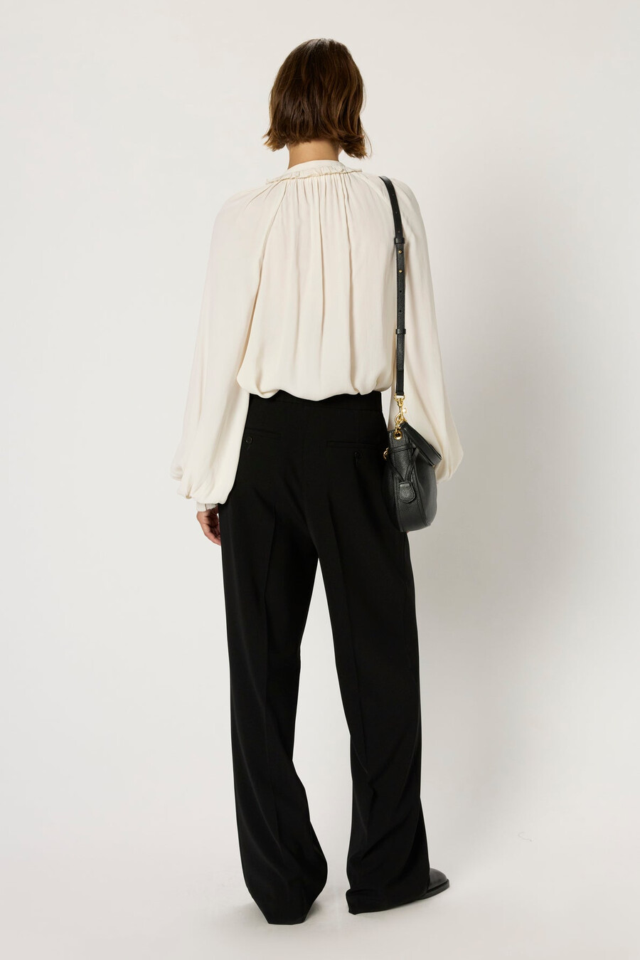 pantalon de costume large - caro