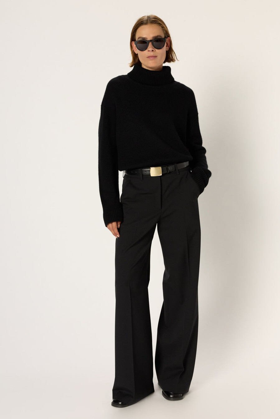 pantalon de costume large - clarisse