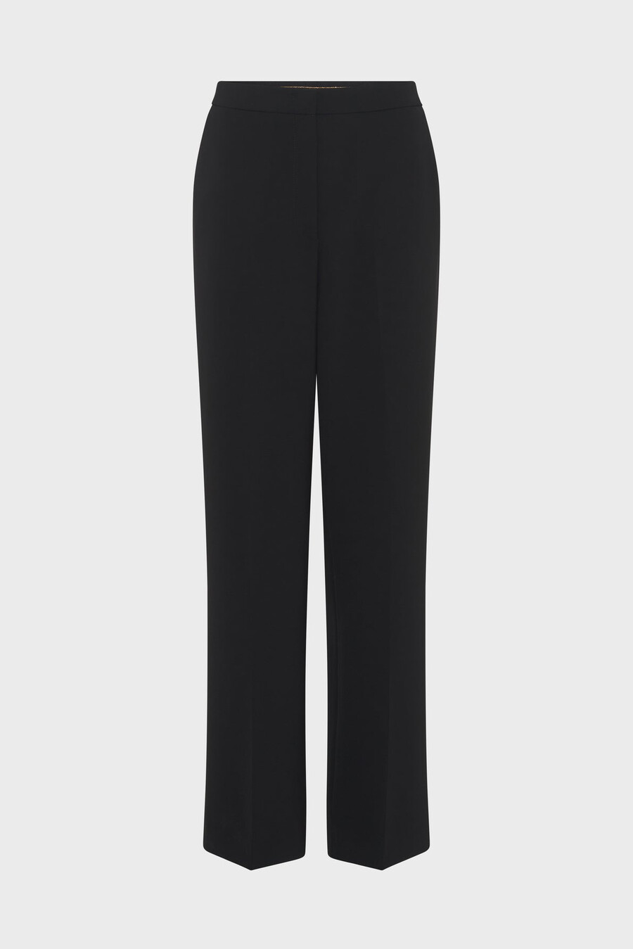 pantalon droit de costume à taille élastique - cecile