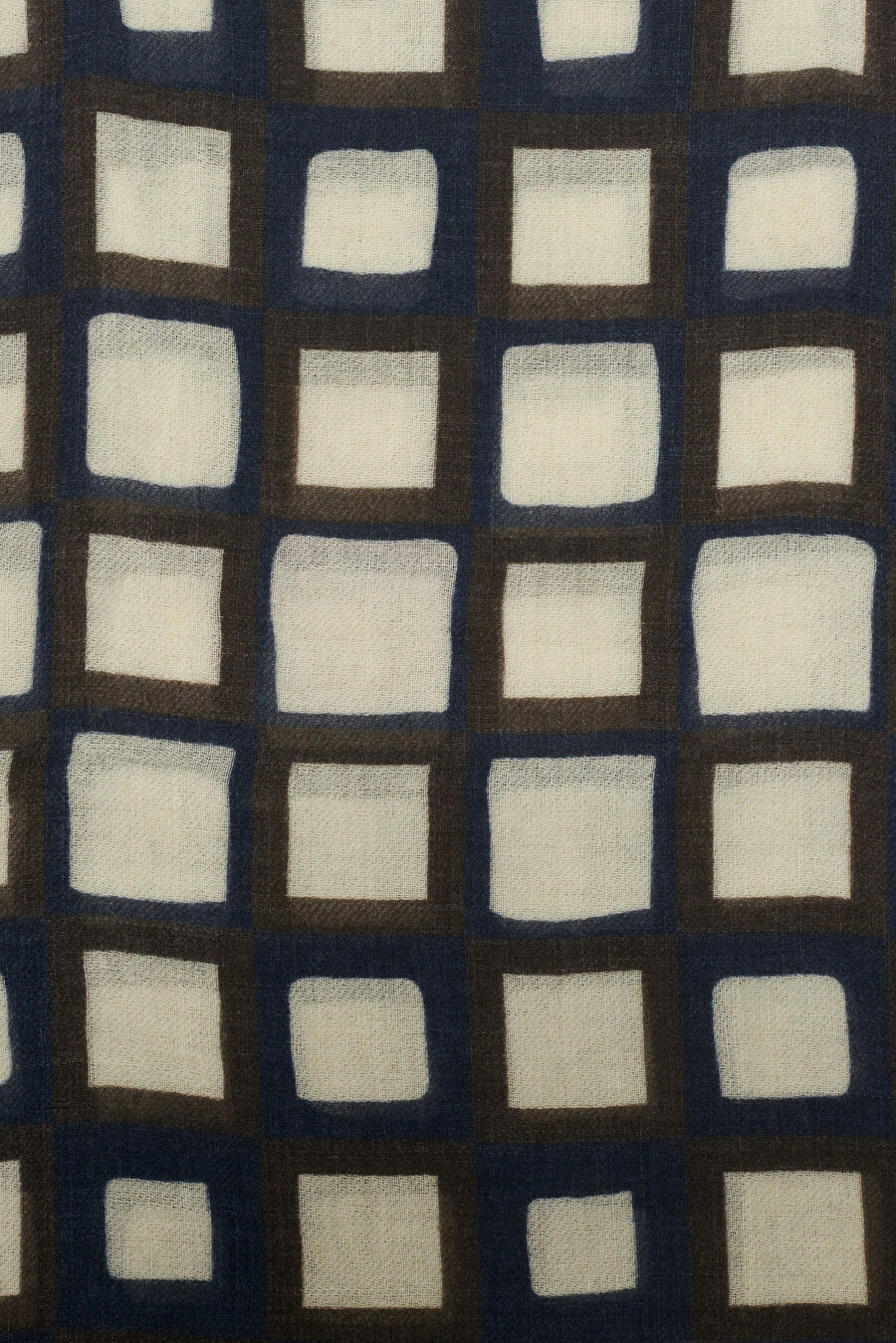 Écharpe en laine bicolore à motif - romilly