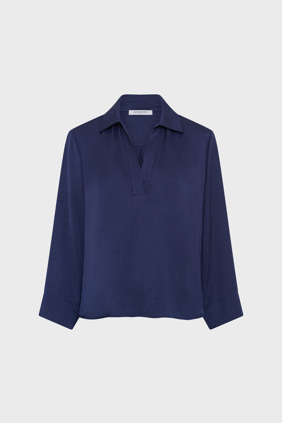 chemise fluide en satin - alina