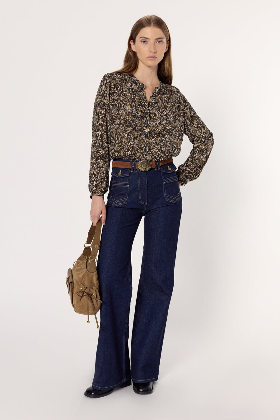 blouse imprimée douce - althea