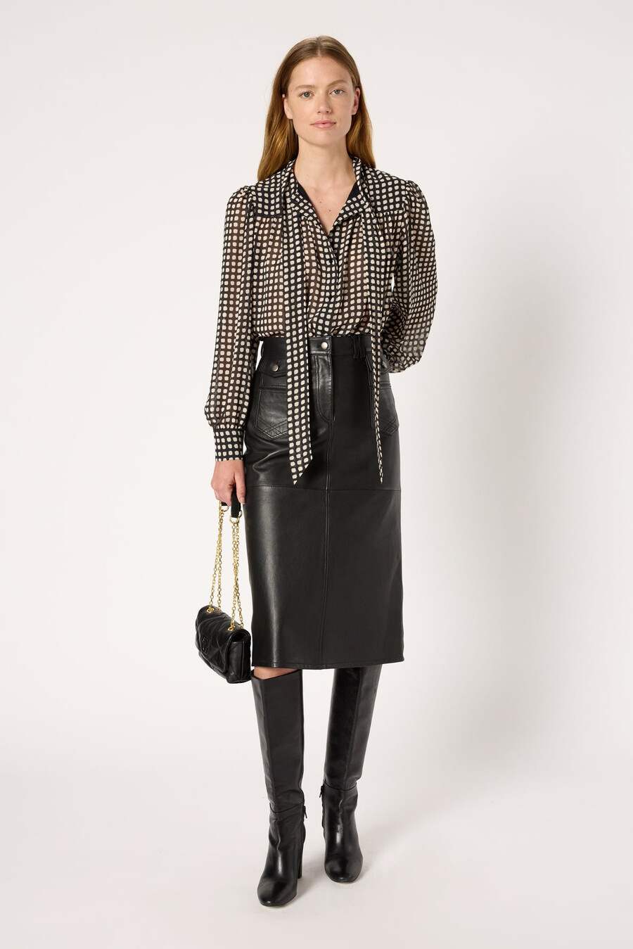 chemise à pois - alisha
