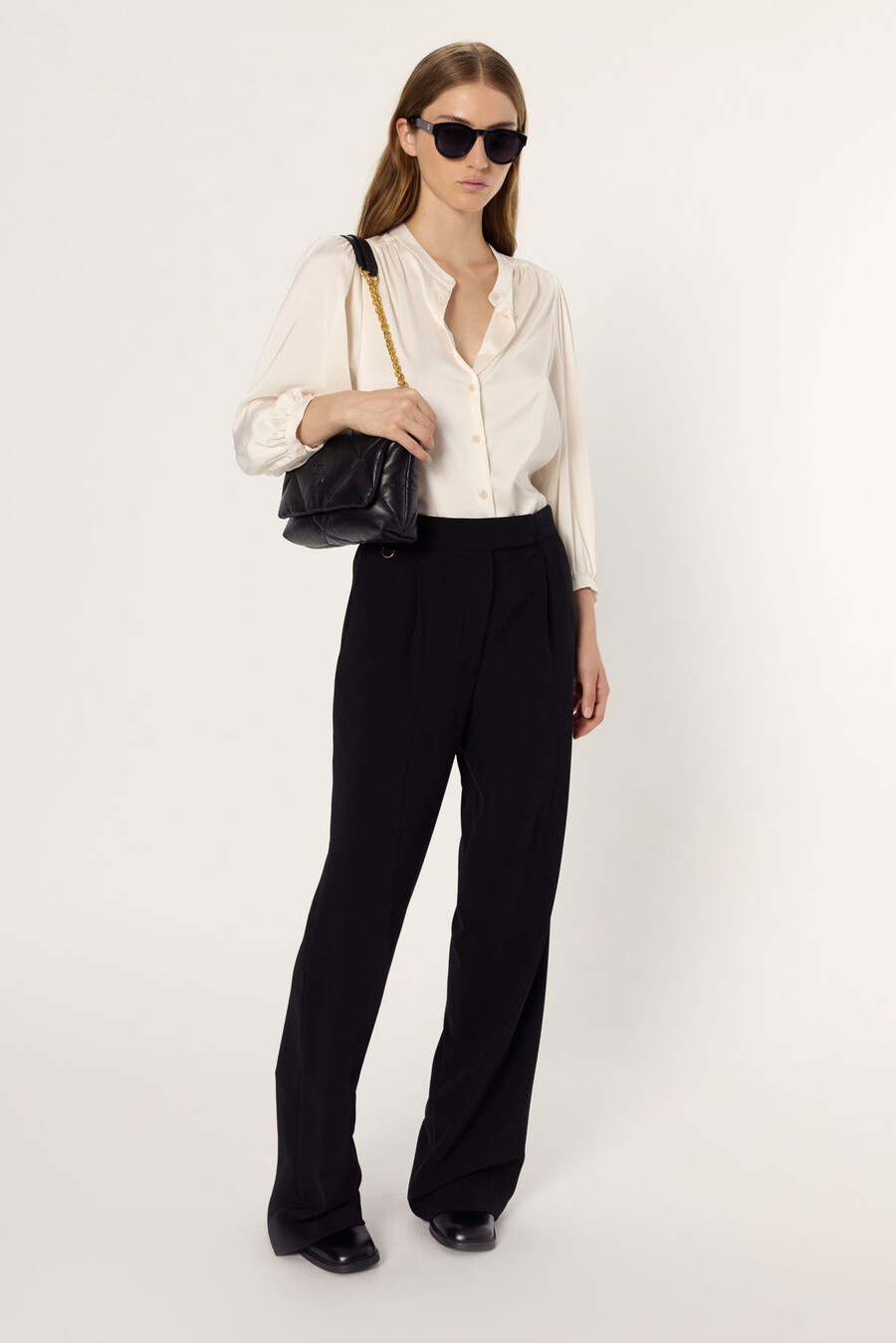 chemise satinée - alicia