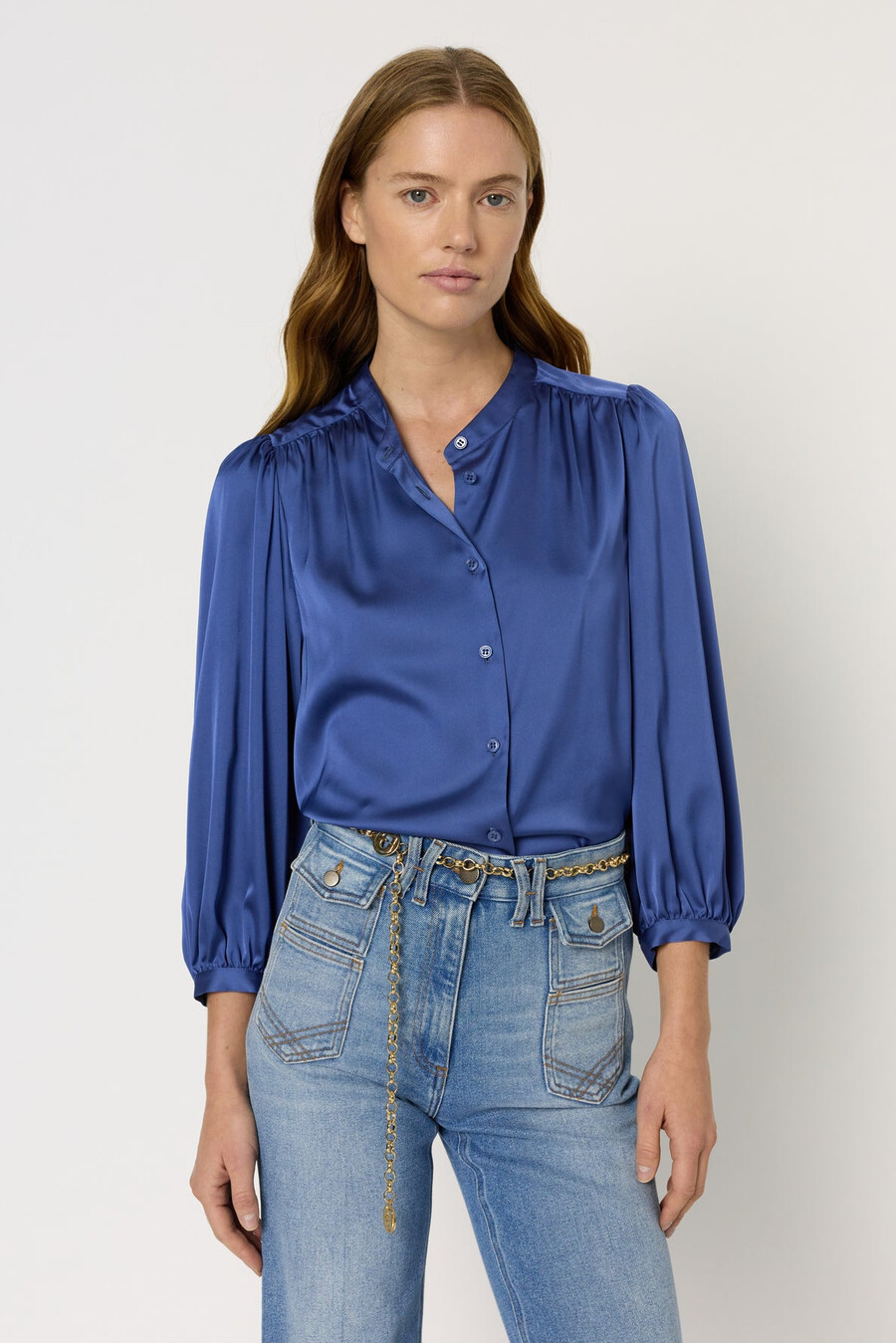 chemise satinée - alicia