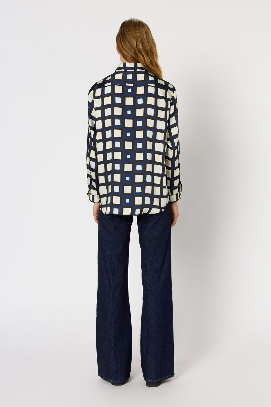 chemise en sergé imprimé - alvina