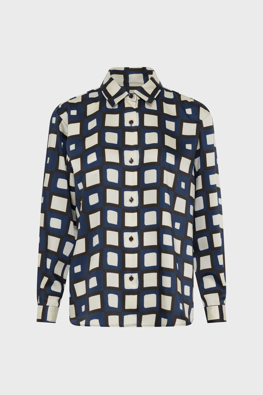 chemise en sergé imprimé - alvina