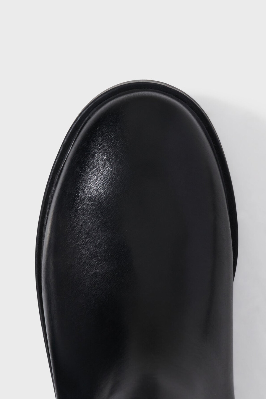 bottes en cuir à semelles crantées - elea