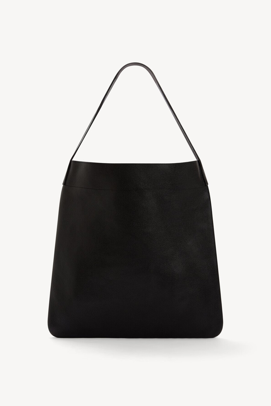 sac hobo en cuir grainé avec doublure métallique - lady