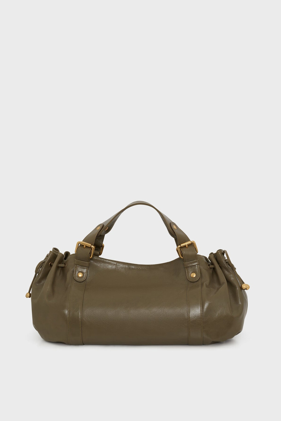 sac à main en cuir effet froissé - 24h