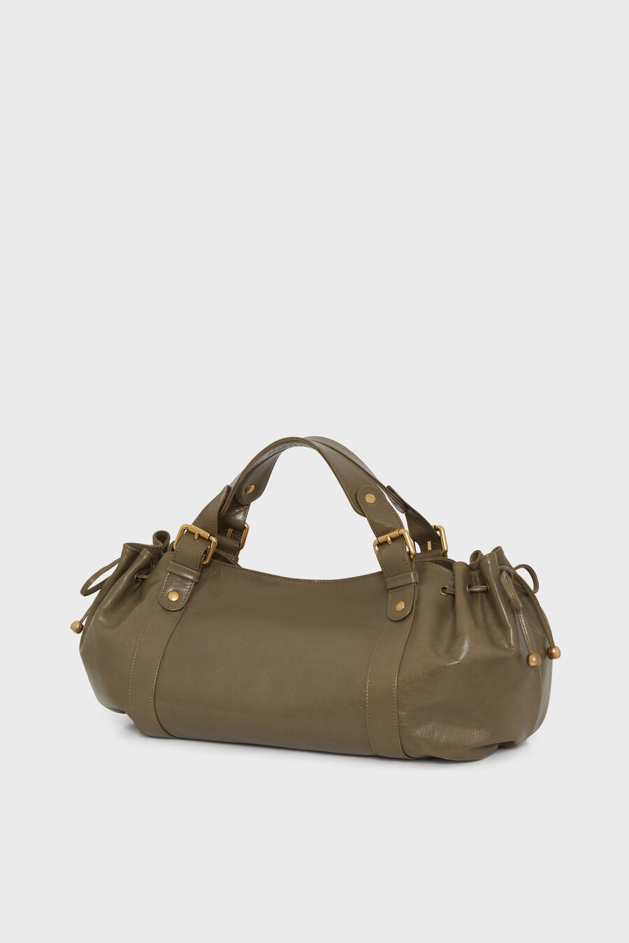 sac à main en cuir effet froissé - 24h