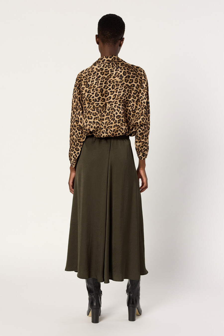 jupe en satin - bella