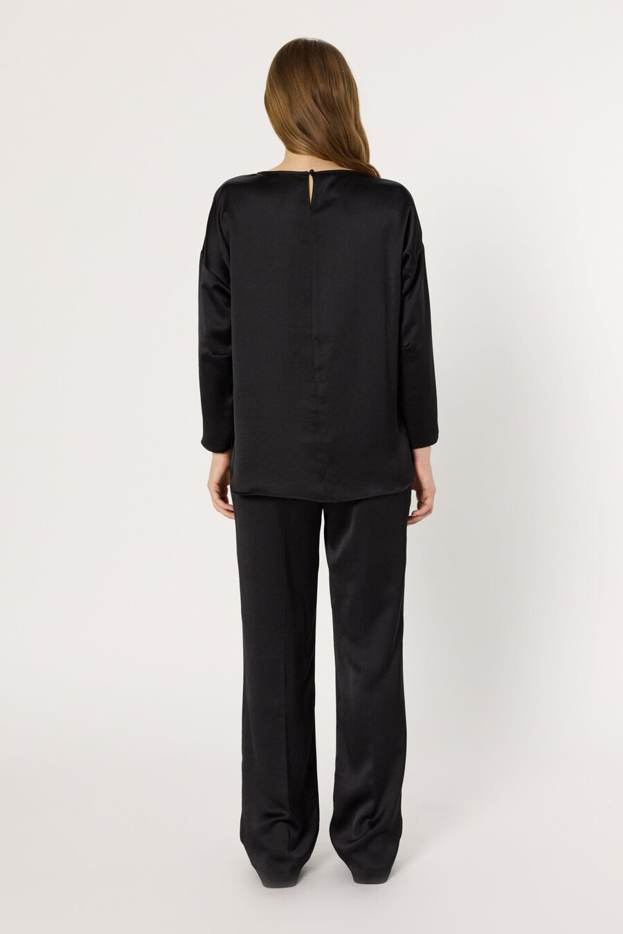 haut fluide en satin - angele